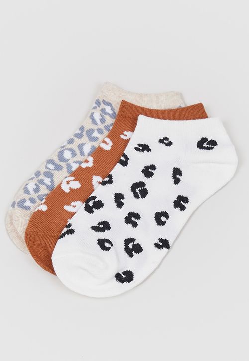 Calcetines Cortos Animal Print