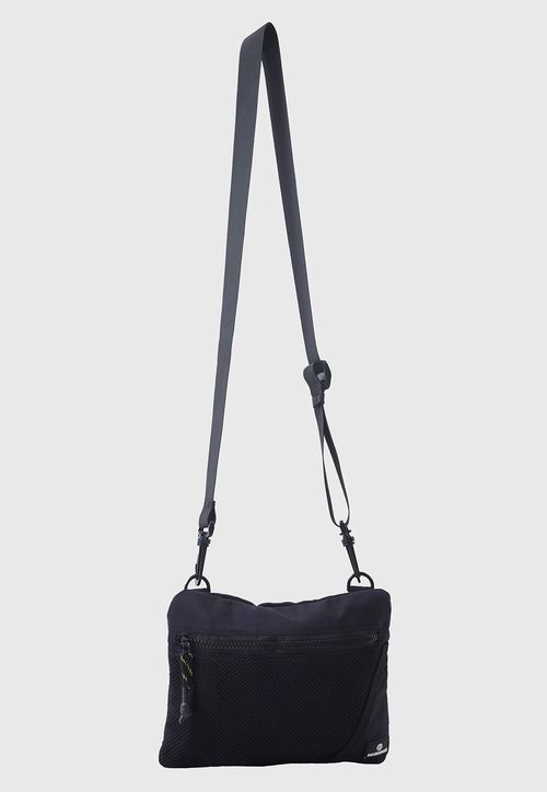 Bolso Bandolera Hombre Mesh Negro