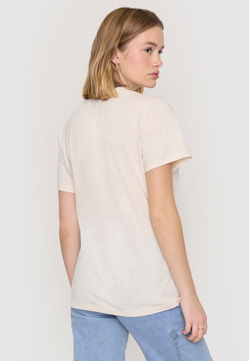 Polera Fun Mujer Beige Oversize