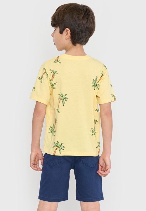 Polera Niño Kids MC Full Amarillo