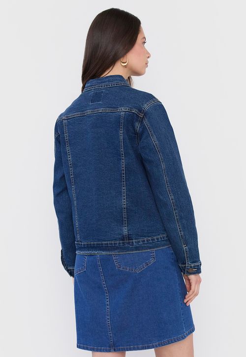 Chaqueta Mujer Azul Denim