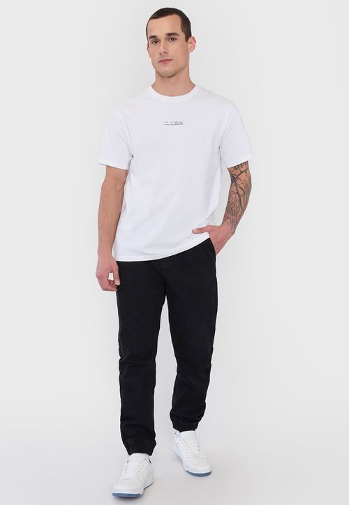 Pantalón Hombre Jogger Fit Negro Twill
