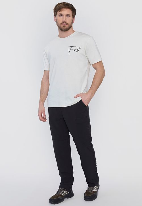 Pantalón Hombre Outdoor Desmontable Negro