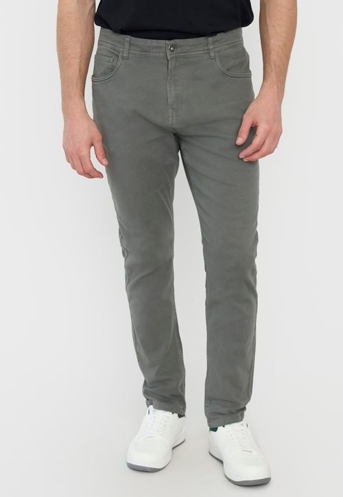 Pantalón Hombre 5 Pocket Gris