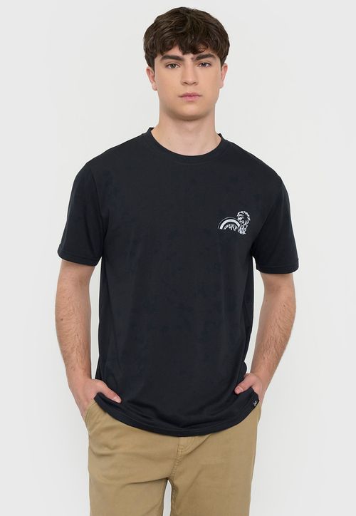 Polera Hombre Fun Summer Negro 2