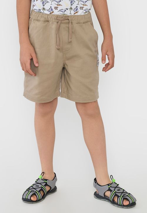 Short Niño Kids Gabardina Beige