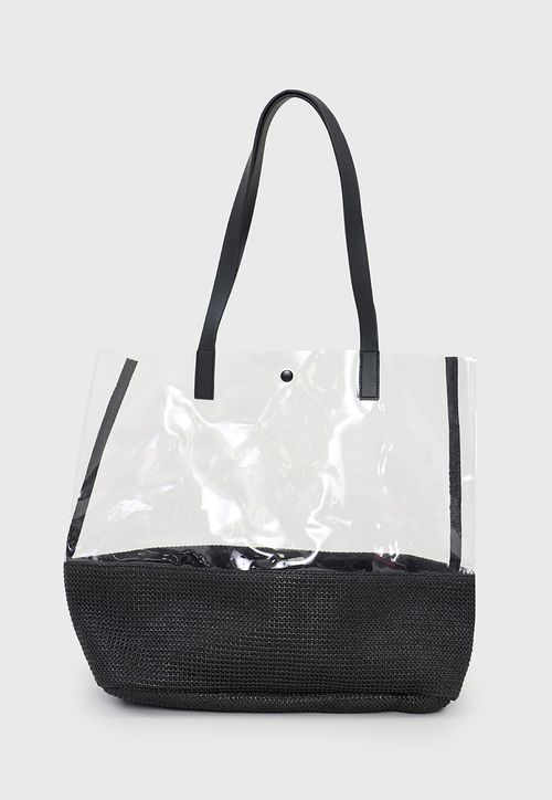 Cartera Mujer Playa Negro
