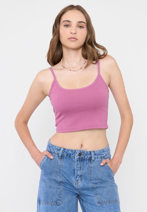 Peto Mujer Pabilo Rib Malva