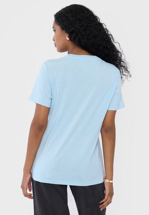 Polera Mujer Fun Regular Western Celeste