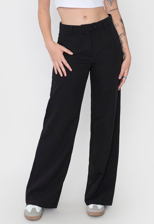 Pantalón Mujer Sastrero Color Negro