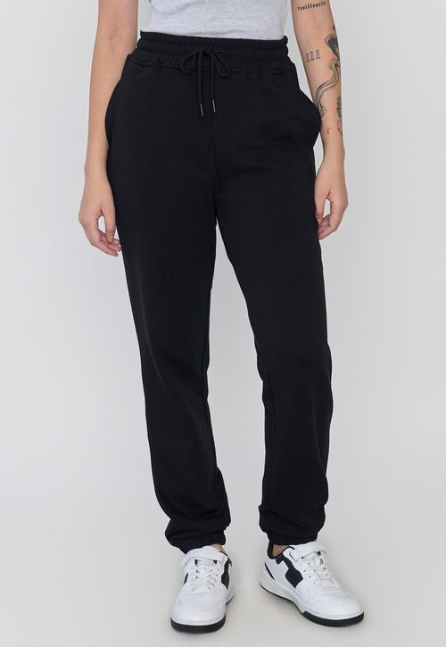 Buzo Mujer Jogger Negro