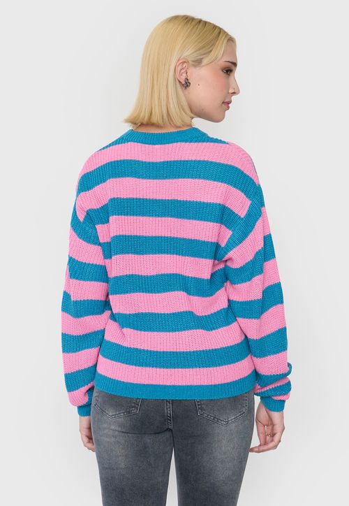Sweater Mujer Fit Regular Rosado