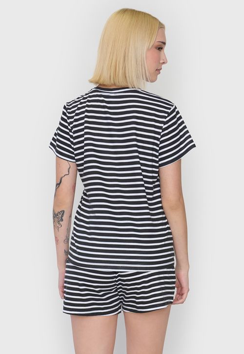 Pijama Mujer Corto Algodón Rosado