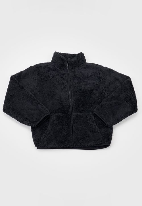Poleron Niño Escolar Coral Negro