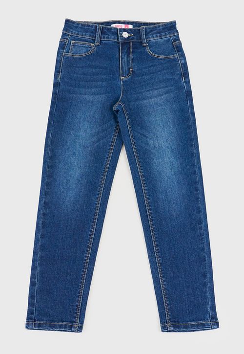 Jeans Niña Kids Skinny Color Azul Oscuro