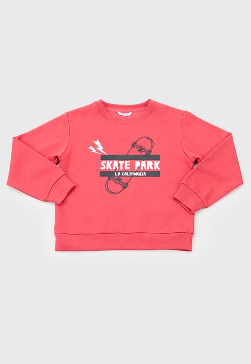 Poleron Niño Kids Pullover Rojo