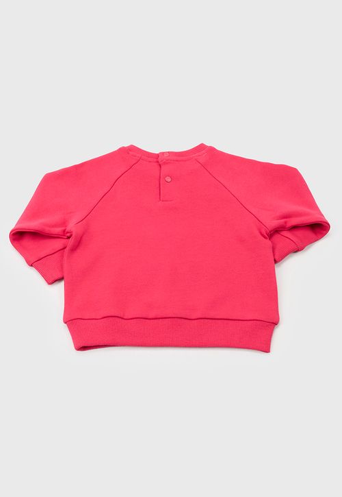Poleron Bebe Niña Pullover Focal Fucsia