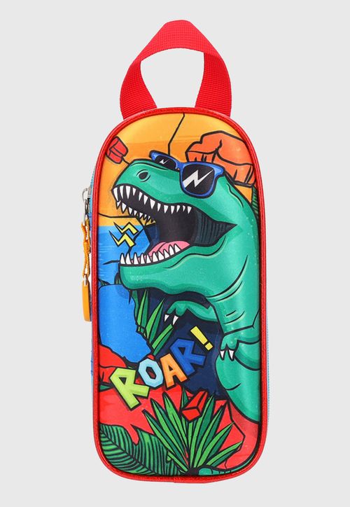 Estuche Keepack Dinosaurio Verde
