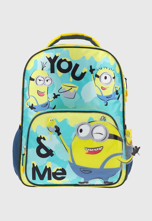 Mochila Minions Verde Agua
