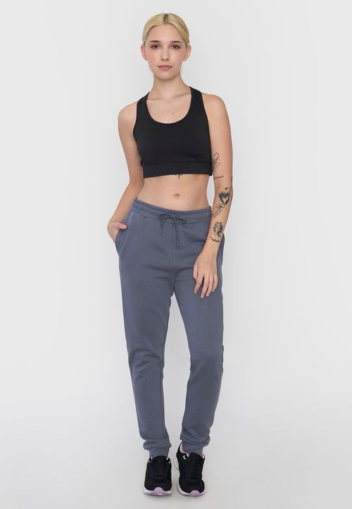 Buzo Mujer Deportivo Jogger Charcoal