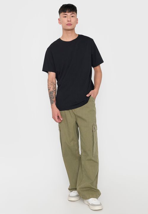 Pantalón Hombre Parachute Verde
