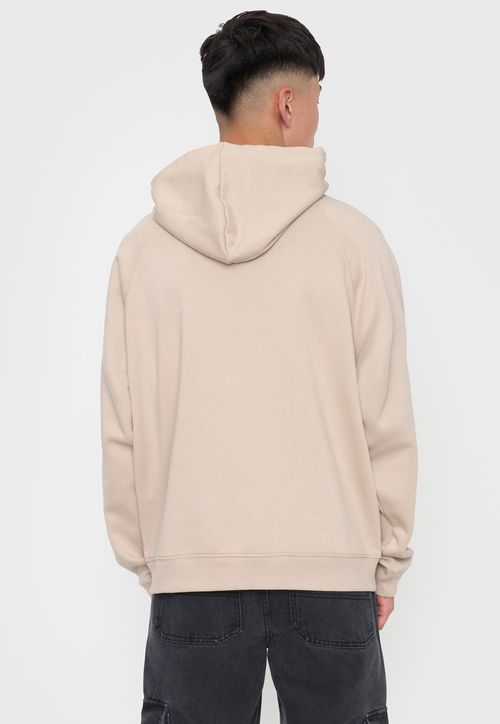 Polerón Hombre Hood Print Urbana Beige