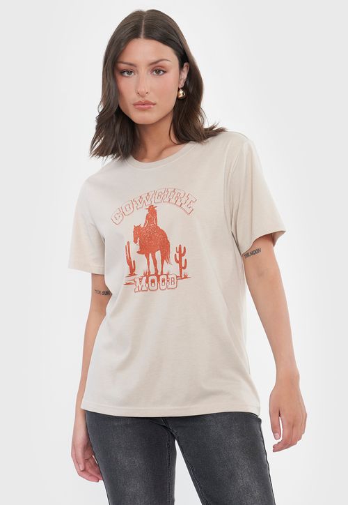 Polera Mujer Print Wester Arena