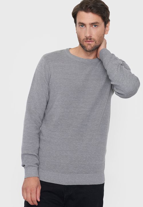Tejido Hombre Textura Gris