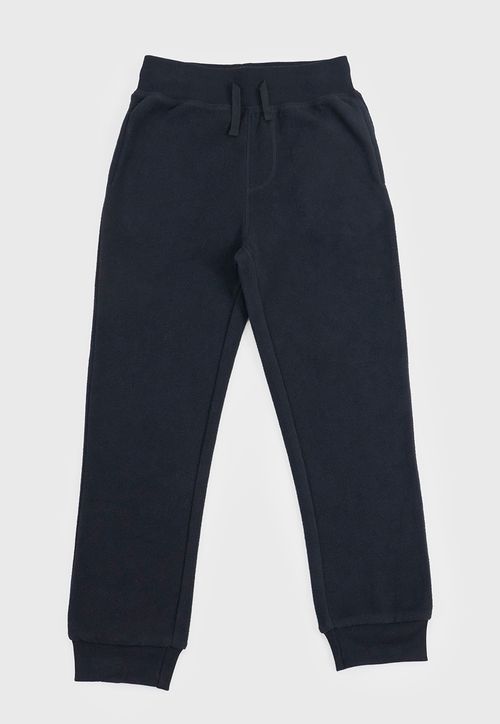 Pantalón De Buzo Niña Kids Polar Negro