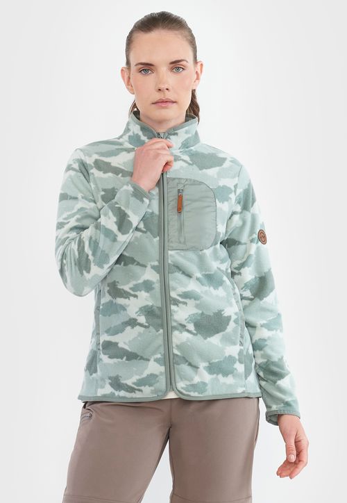Polar Outdoor Mujer Mix Telas Menta