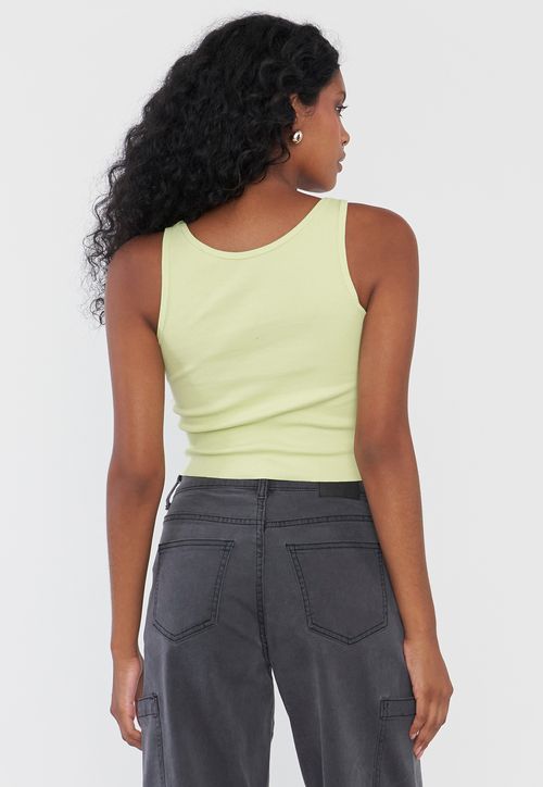 Peto Mujer Local Print Verde Limón