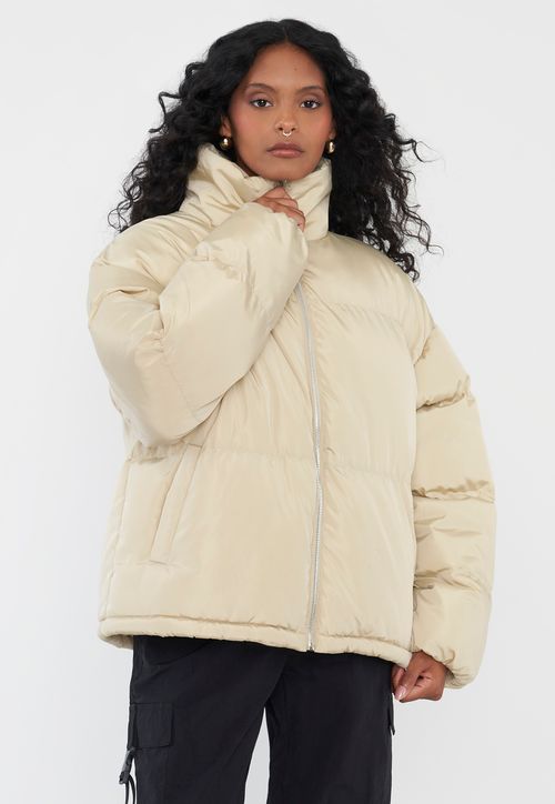 Parka Mujer Beige Puffa