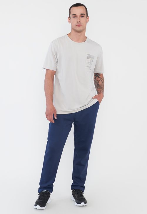 Buzo Hombre Deportivo Recto Navy