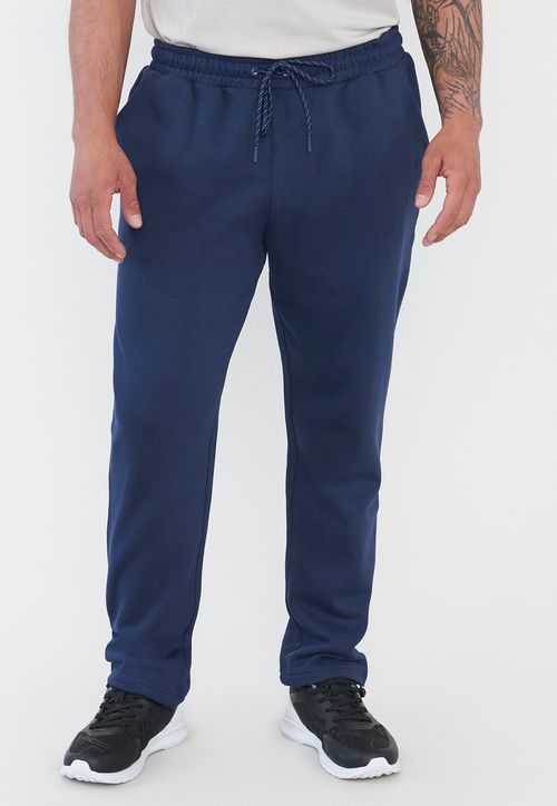 Buzo Hombre Deportivo Recto Navy