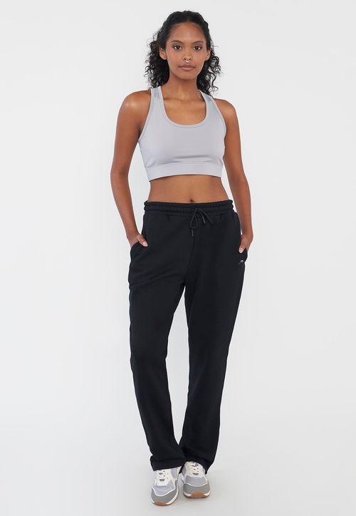 Buzo Mujer Deportivo Recto Color Negro
