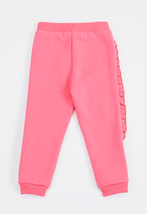 Pantalón De Buzo Bebé Niña Vuelos Rosado
