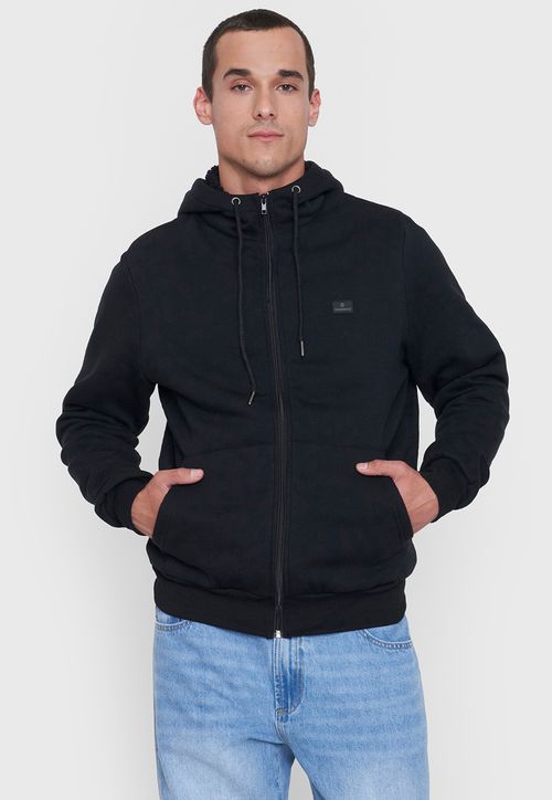 Polerón Hombre Básico Chiporro Negro