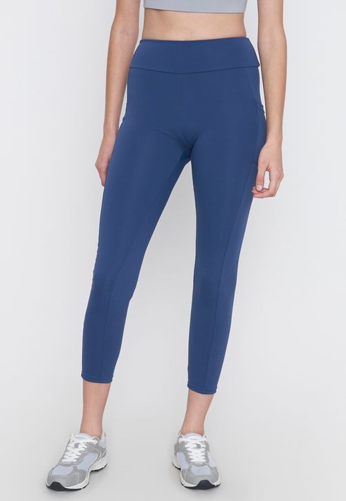 Calza Mujer Deportiva Navy Pitillo