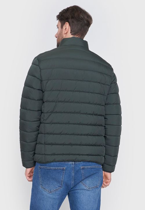 Parka Hombre Básica Musgo