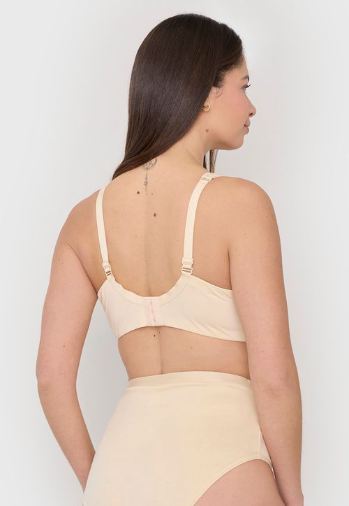 Sostén Mujer Beige Copa C Básico