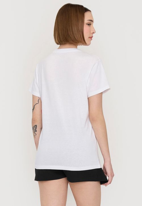 Polera Mujer Fun Oversize Blanco Brooklyn