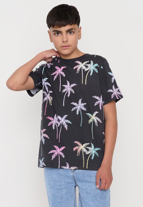 Polera Niño Mc Fullprint Negro