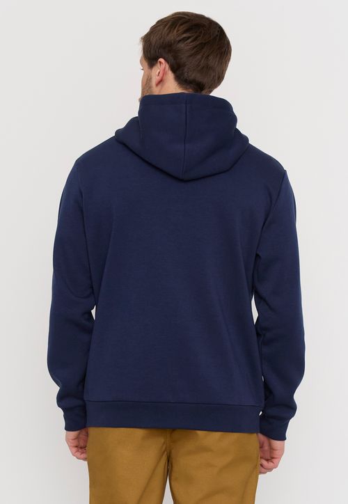 Polerón Hombre Navy Full Zipper Liso