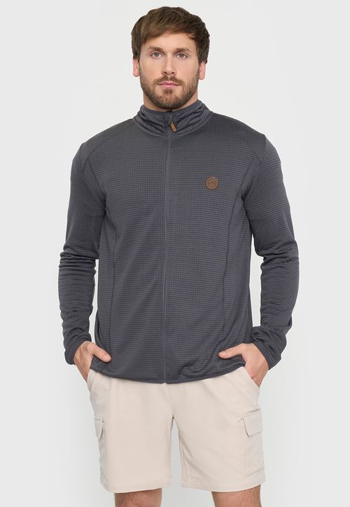 Polerón Outdoor Hombre Texturizado Charco