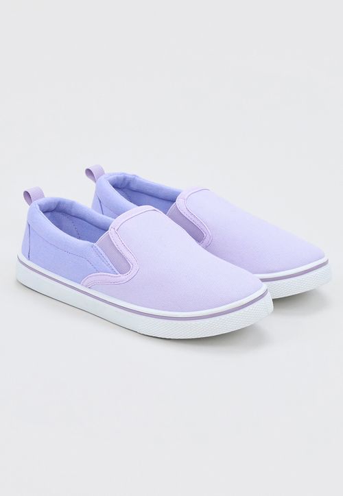 Zapatilla Niña Teen Slip On Lila