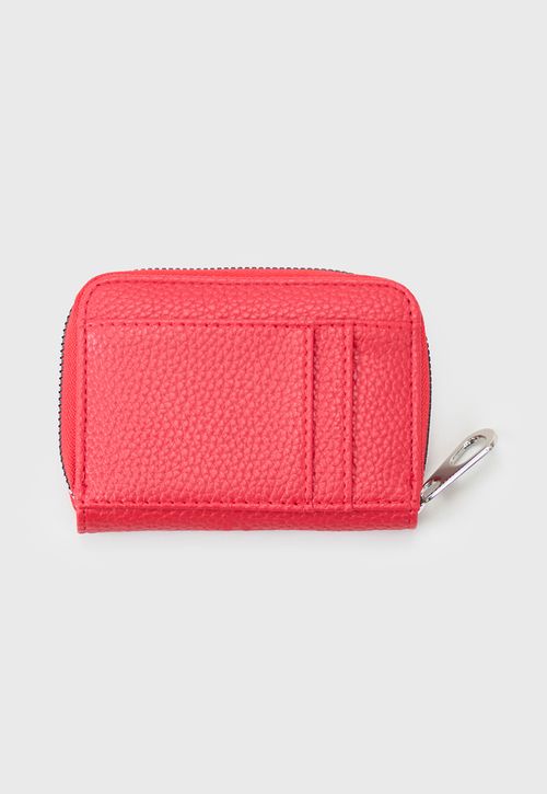 Billetera Mujer Mediana Rojo