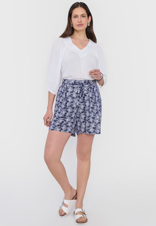 Short Mujer Lazo Navy
