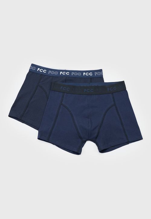 Caja Bóxer Hombre Bipack Mix Azul