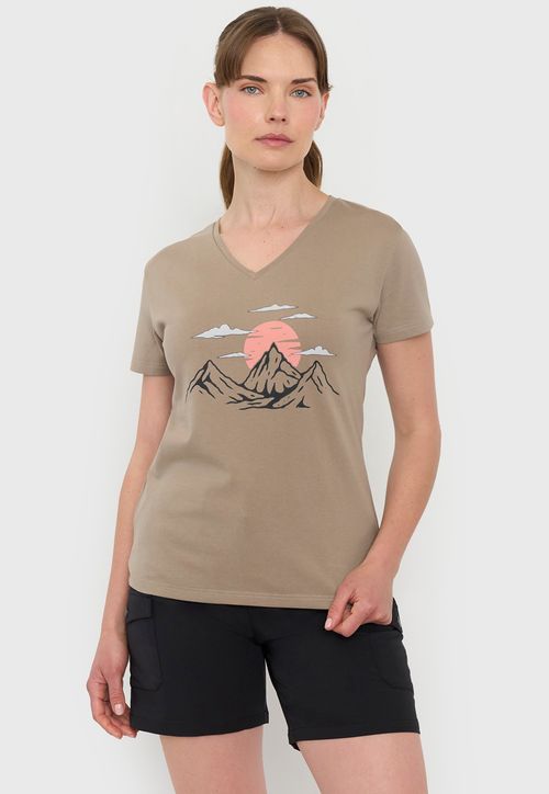 Polera Outdoor Mujer Fun Taupe