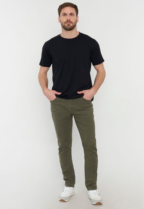 Pantalón Hombre 5 Pocket Militar